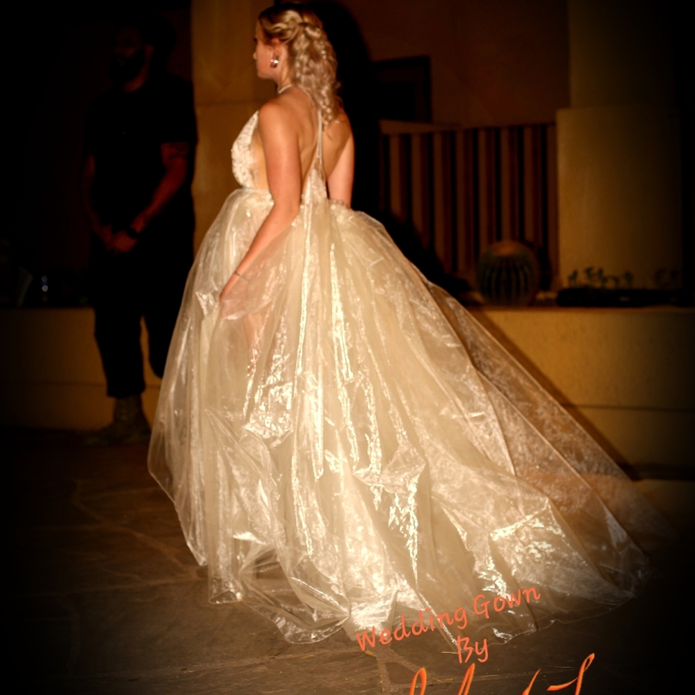 DAMITA Custom Order Organza Wedding Ballgown Set